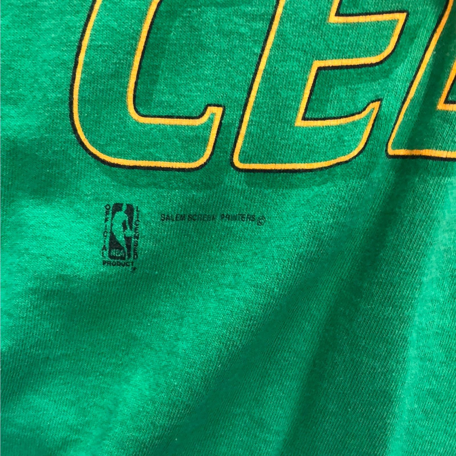 Salem Sportswear Vintage 1990 Boston Celtics Salem Sportswear Large Size US L / EU 52-54 / 3 - 4 Thumbnail