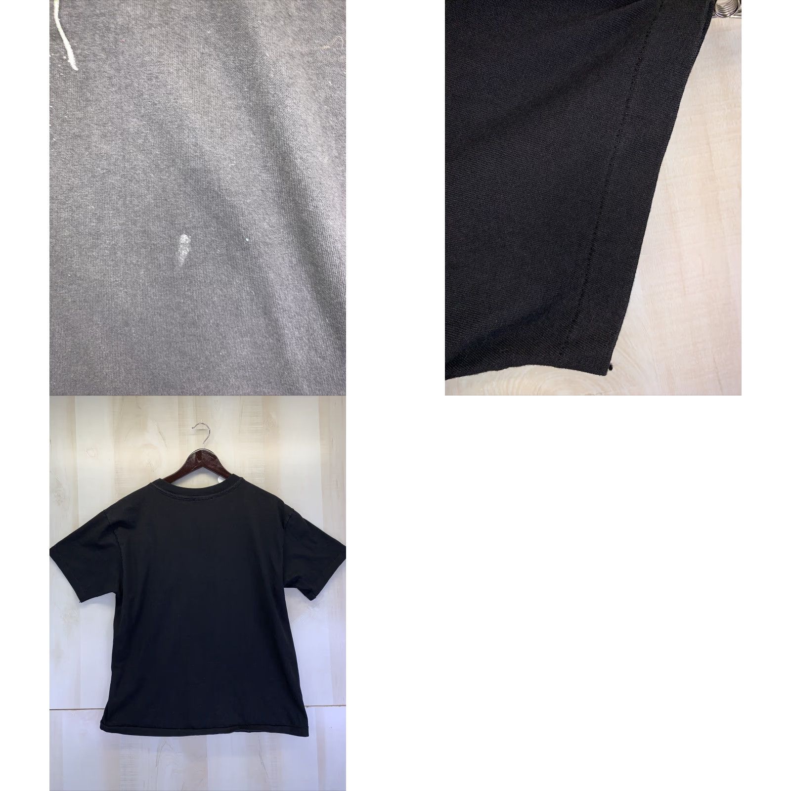 Hanes VINTAGE Hanes Her Way Gel Art Womens T Shirt Medium-8515 Black 1990s Cotton Short Sleeve Mens Womens Girls Boys? Size M / US 6-8 / IT 42-44 - 8 Thumbnail
