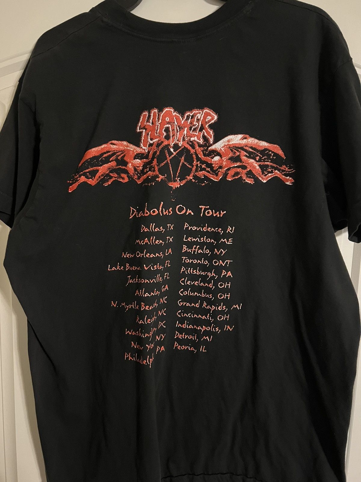 Other Slayer “Diabolus on Tour” T-Shirt - (Large) Size US L / EU 52-54 / 3 - 8 Thumbnail