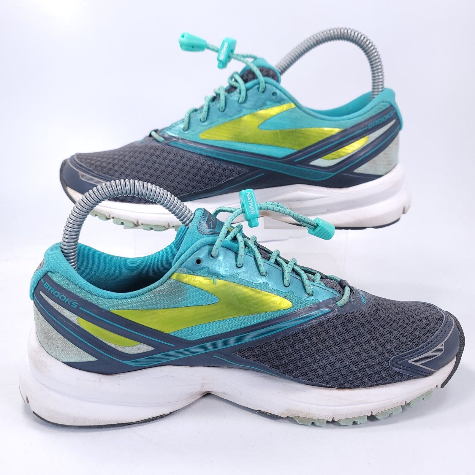 Brooks Brooks Launch 4 Shoe Womens Size 7.5 1202341B077 Gray Blue Size US 7.5 / IT 37.5 - 6 Thumbnail