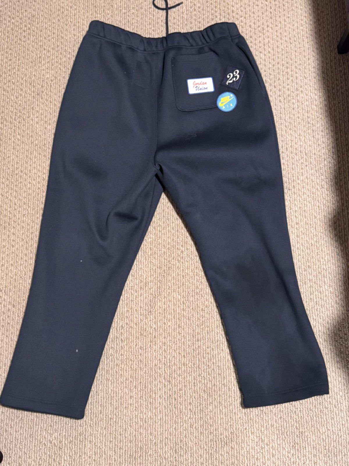 Union LA Jordan X Union Patch Sweatpants Size US 38 / EU 54 - 1 Thumbnail