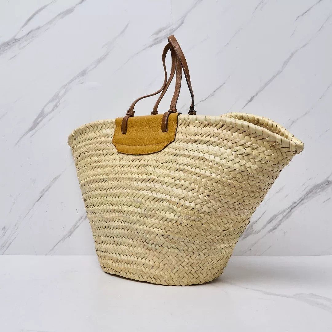 Furla Furla Woven Leather Trim Tote Bag Size ONE SIZE - 5 Thumbnail