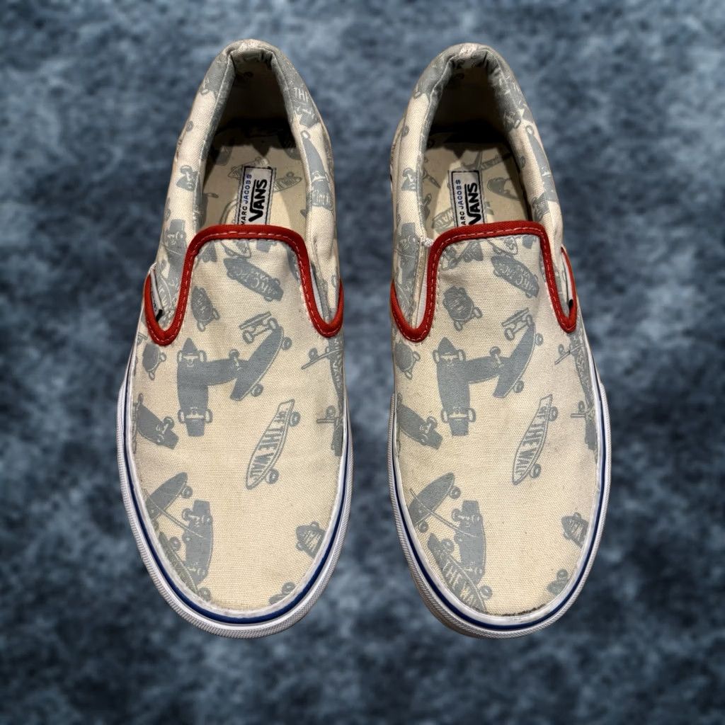 Marc Jacobs Vans Marc Jacobs LX Slip-On Sneakers Unisex Adults Size 8 US Beige Regular Size US 10 / IT 40 - 1 Thumbnail