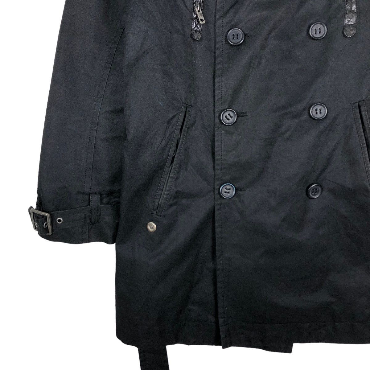 Diesel 🔥Bondage Parachute Biker Long Jacket Robed Design Diesel Size US M / EU 48-50 / 2 - 4 Thumbnail
