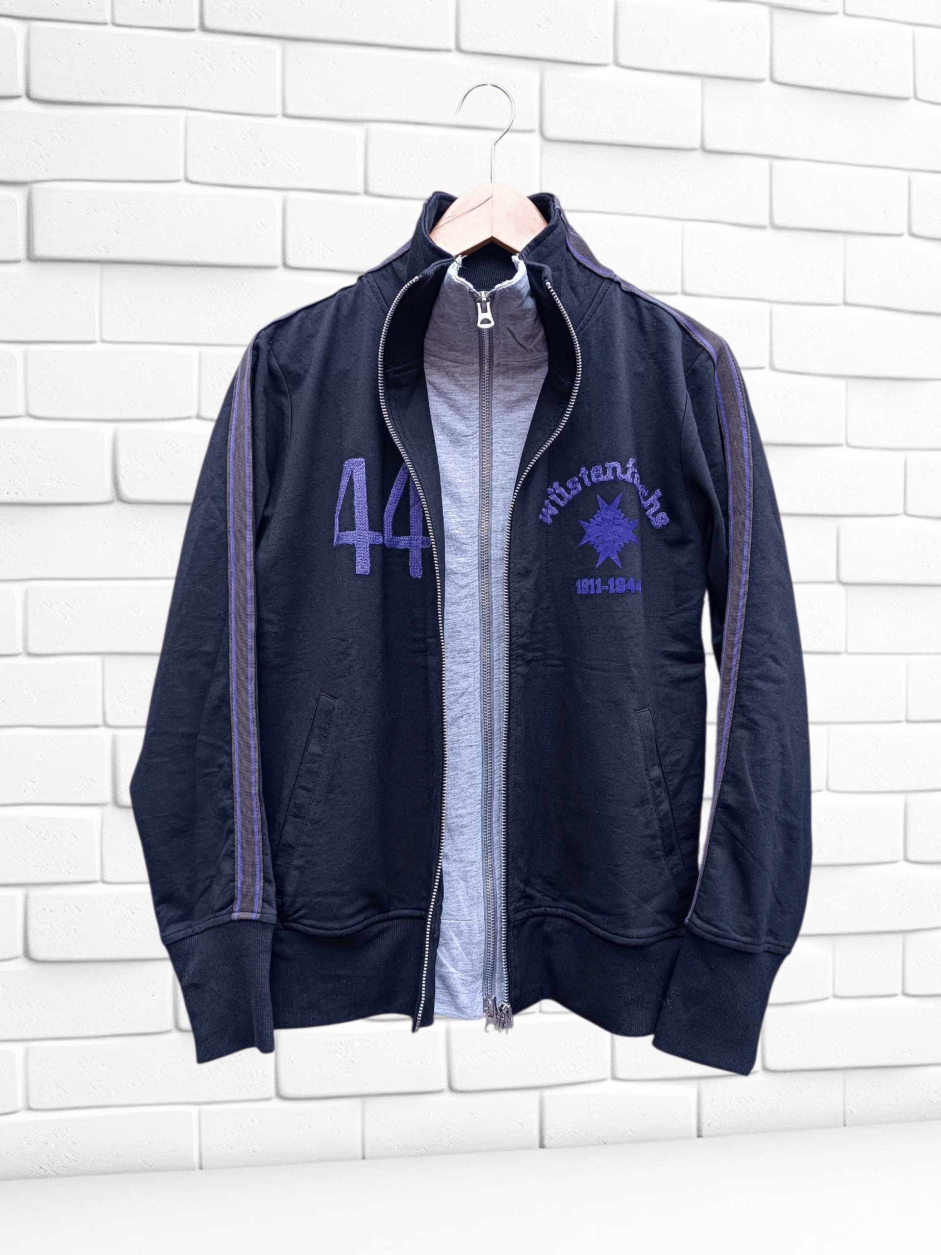 PPFM PPFM Double Layer Track Top Sweater Jacket Size US M / EU 48-50 / 2 - 1 Thumbnail