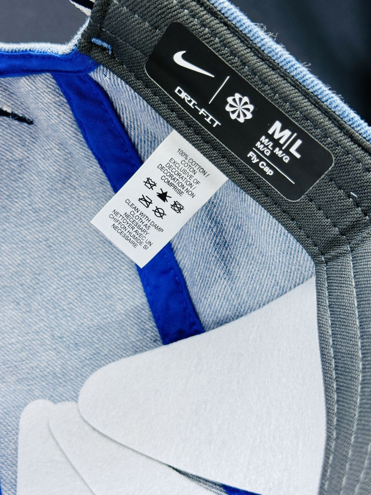 Nike Nike USA FlyNike Dri-FIT Denim Fz6304 493 Unisex Strapback Size ONE SIZE - 6 Thumbnail
