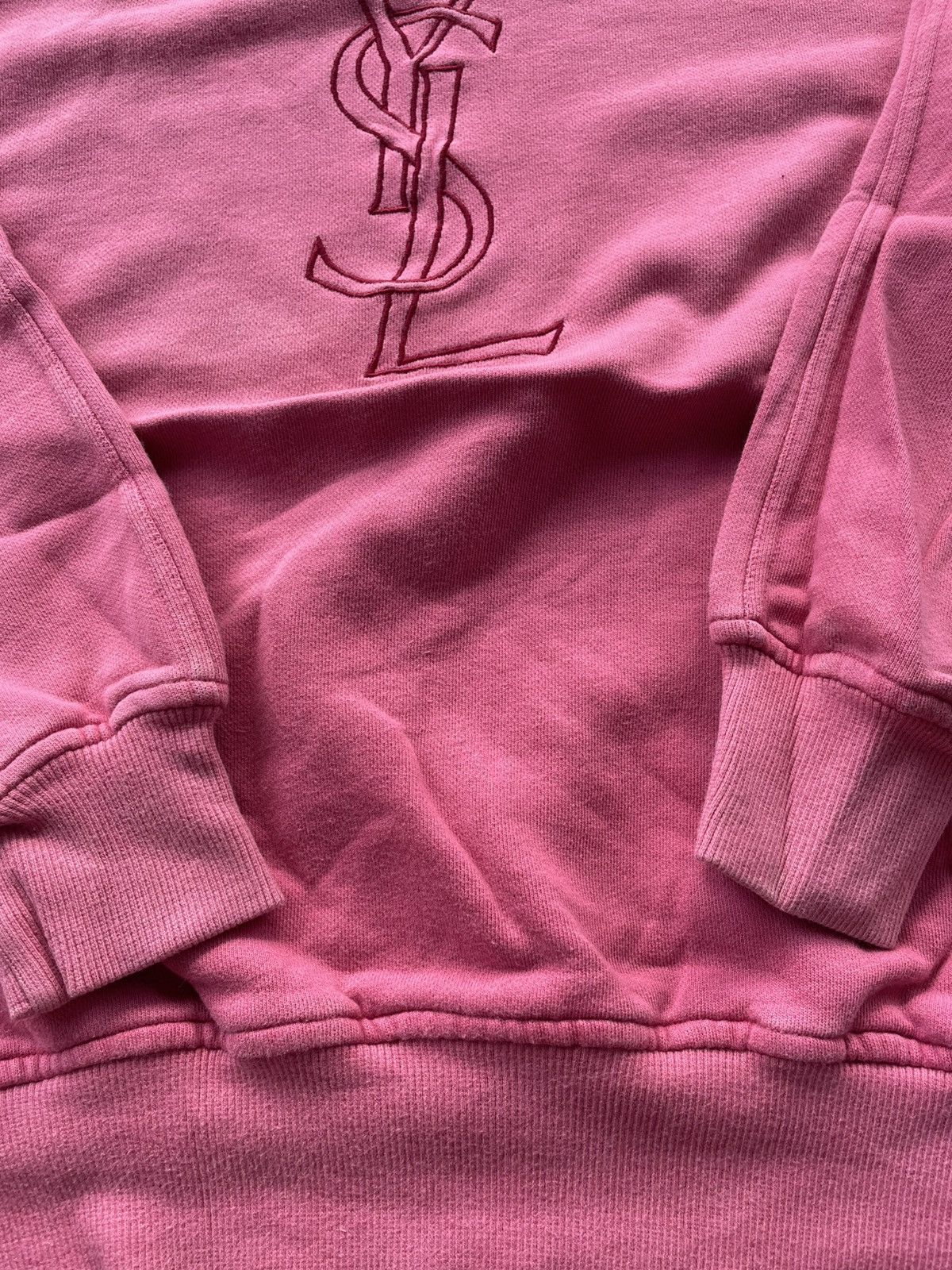 Yves Saint Laurent Yves saint lauren big logo sweatshirt Size US M / EU 48-50 / 2 - 2 Thumbnail