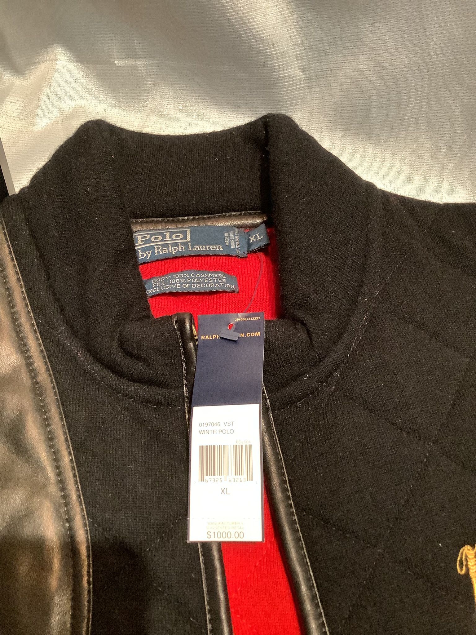 Polo Ralph Lauren Polo Ralph Lauren Cashmere Vest Size US XL / EU 56 / 4 - 2 Thumbnail