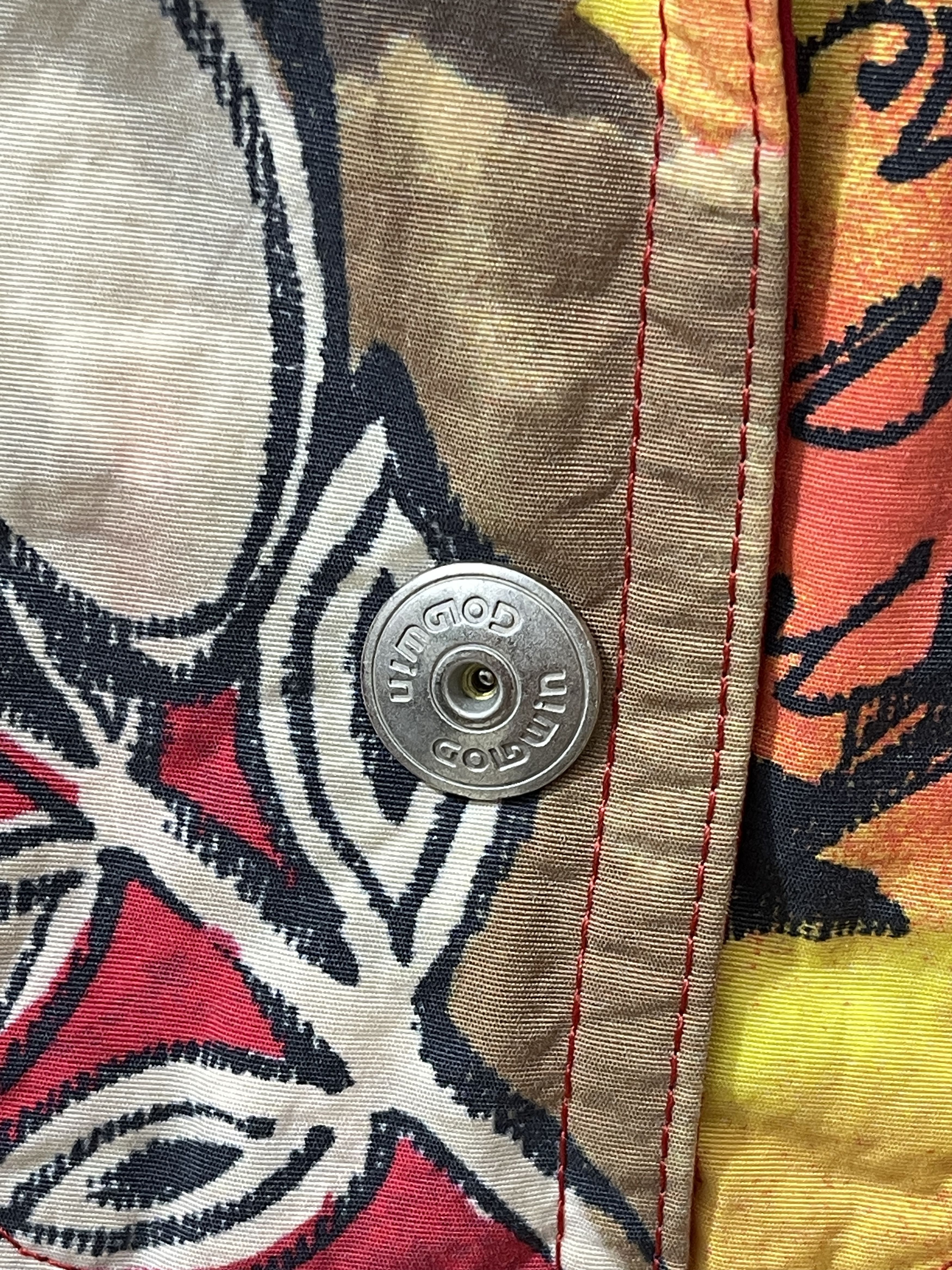 Ellesse × Goldwin Vintage Goldwin Japan Archive AOP Flower Art Y2k Ski Jacket Size US M / EU 48-50 / 2 - 6 Thumbnail