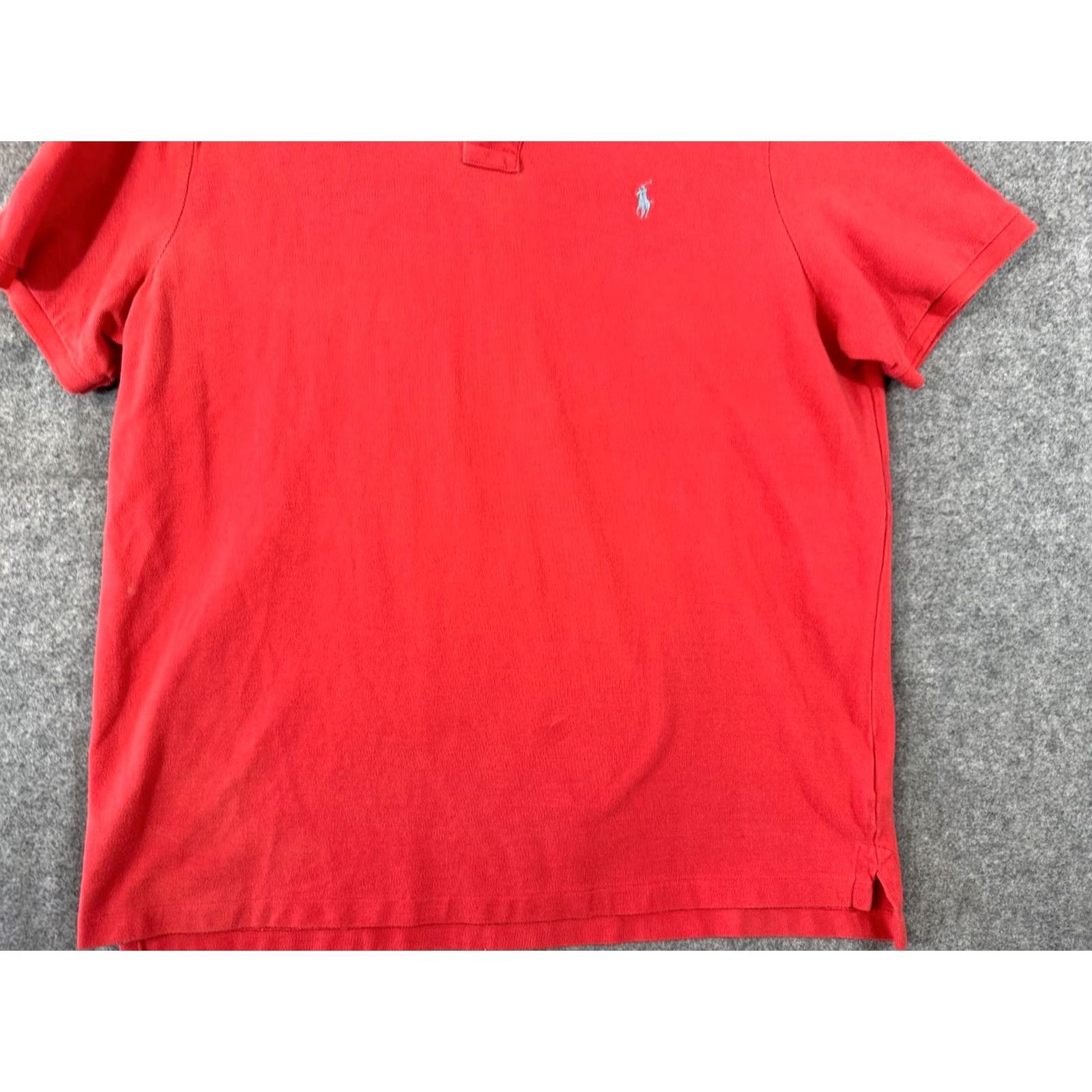 Polo Ralph Lauren Polo Ralph Lauren Polo Shirt Mens XL Red Button Front Classic Fit Short Sleeve Pony Logo Size US XL / EU 56 / 4 - 4 Thumbnail