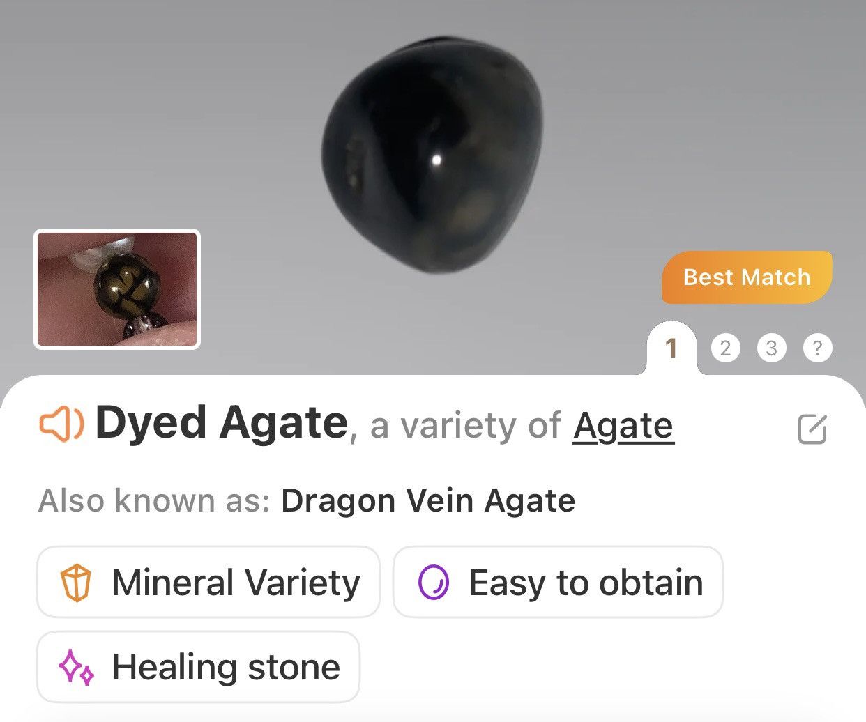 Handmade Handcrafted elegant serpentine dragon vein quartz necklace Size ONE SIZE - 10 Thumbnail