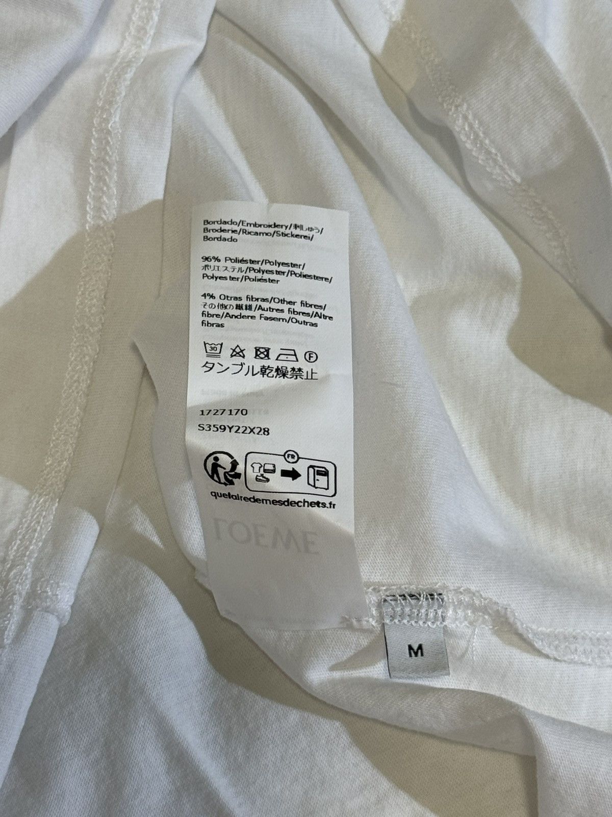 Loewe Loewe white crop top Size M / US 6-8 / IT 42-44 - 6 Thumbnail