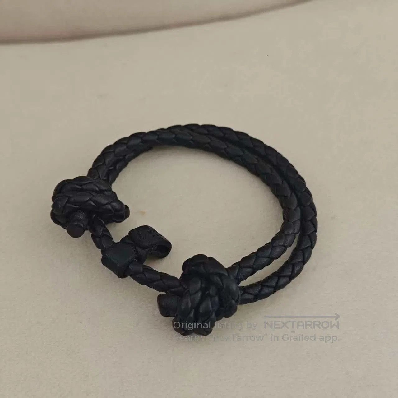 Bottega Veneta Bottega Veneta Woven Lambskin Unisex Bracelet. Size ONE SIZE - 1 Thumbnail