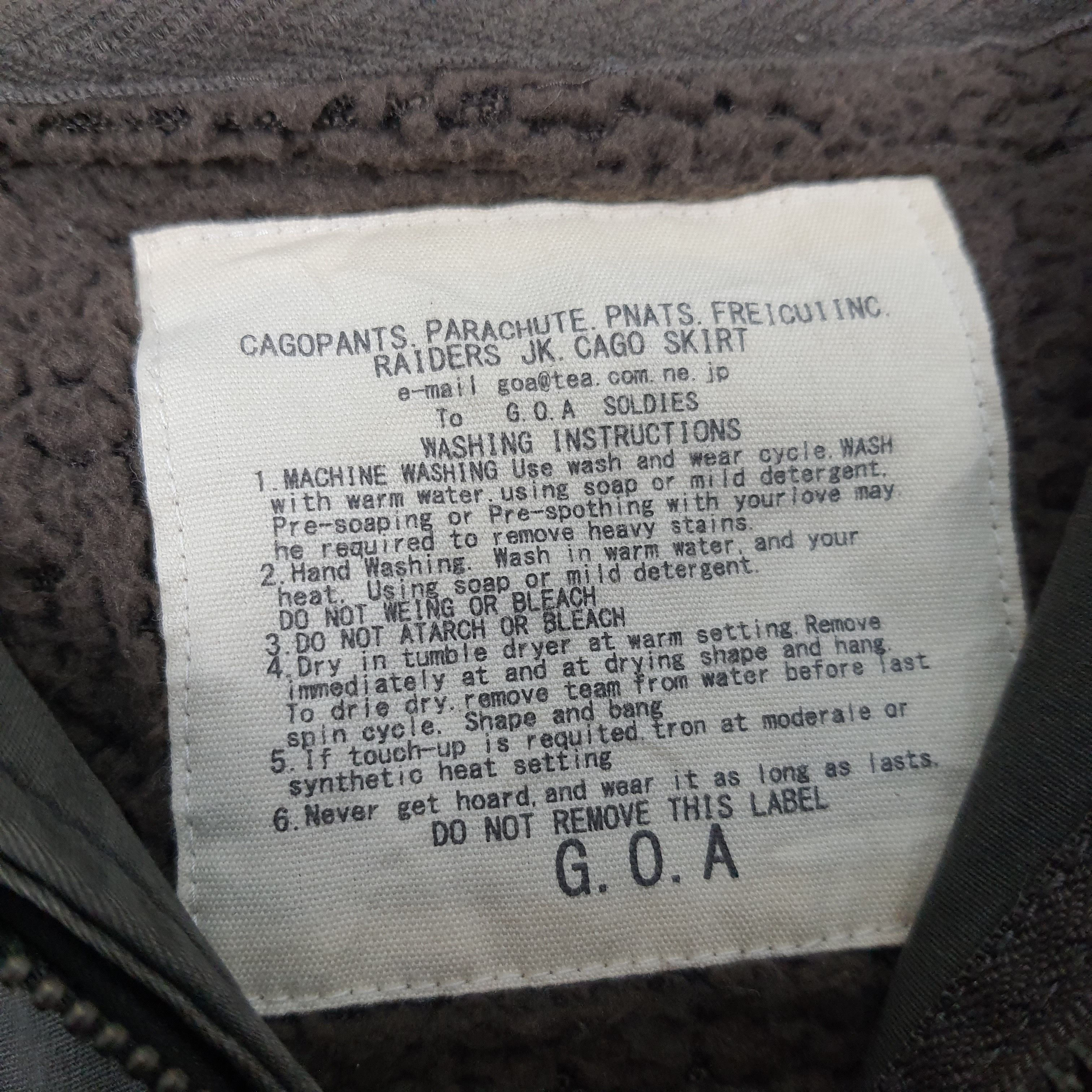 Designer × Japanese Brand Vintage G.O.A Japanese Brand Parkas Winter Jacket Size US M / EU 48-50 / 2 - 7 Thumbnail