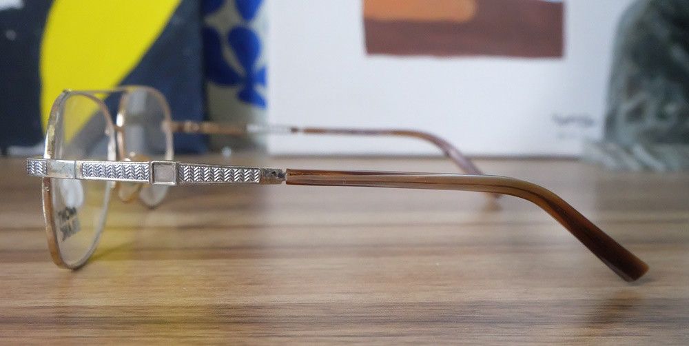 Montblanc Mont Blanc Aviator Glasses Made in Italy Size ONE SIZE - 4 Thumbnail