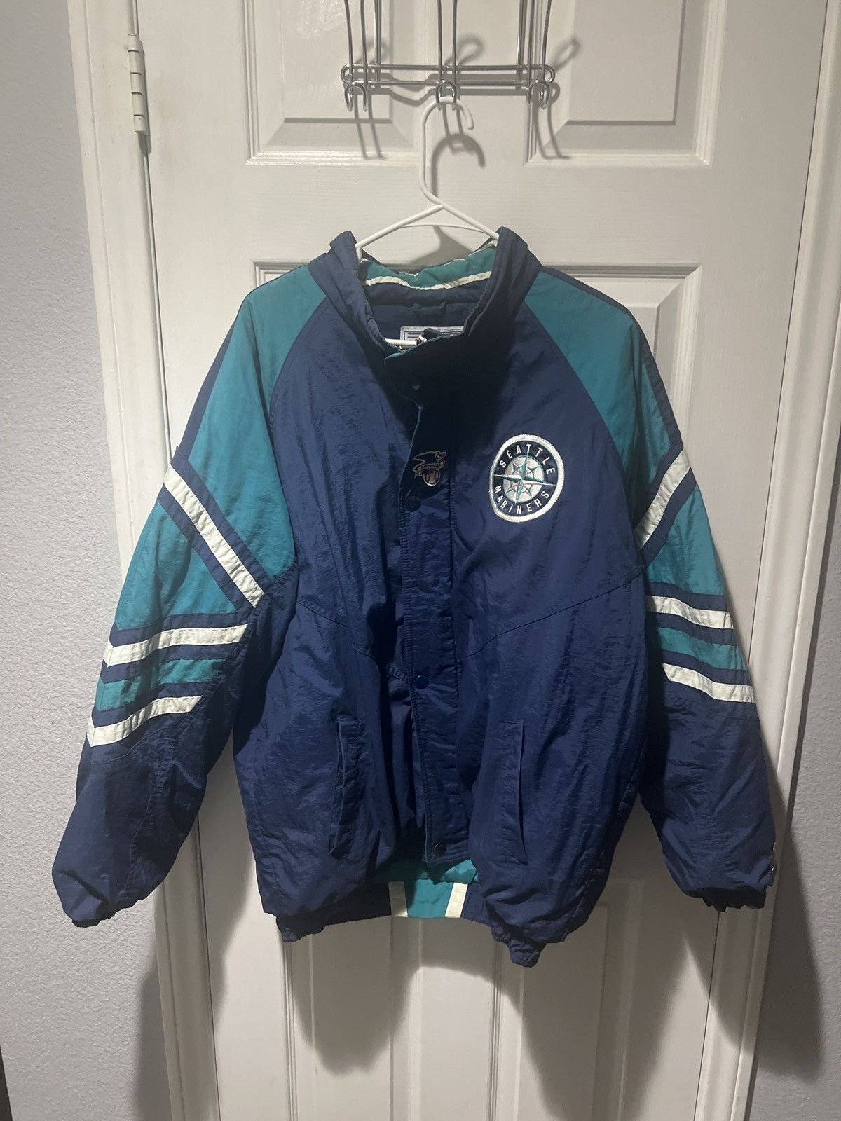 Seattle mariners starter jacket buy size L