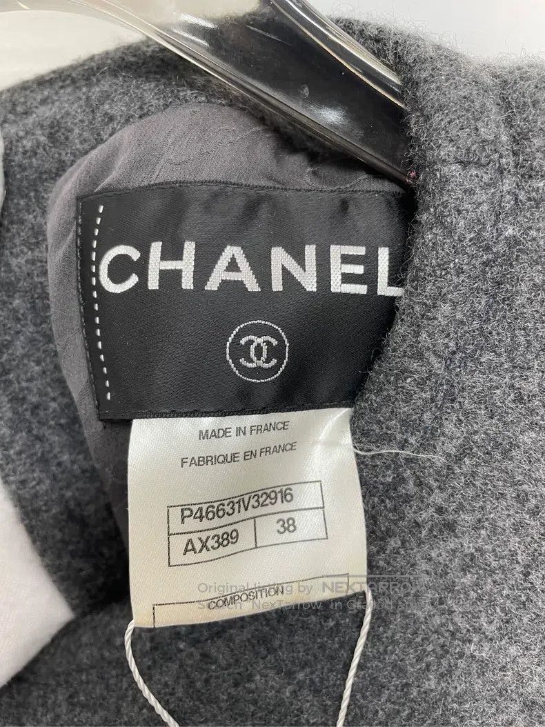 Chanel Chanel Grey coat Size XS / US 0-2 / IT 36-38 - 5 Thumbnail