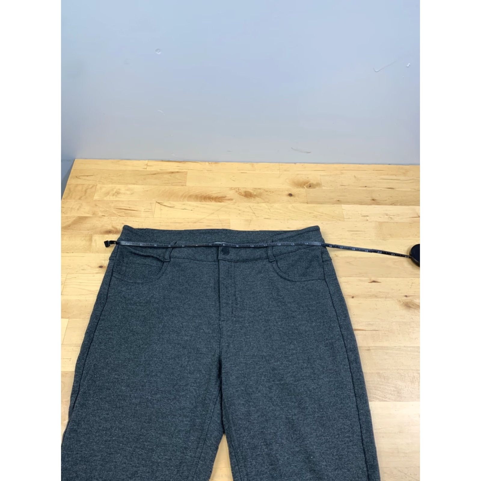 Athleta Athleta Womens Pants 8 Ponte Charcoal Gray 26" Inseam Casual Stretch #9007 Size 30" / US 8 / IT 44 - 5 Thumbnail