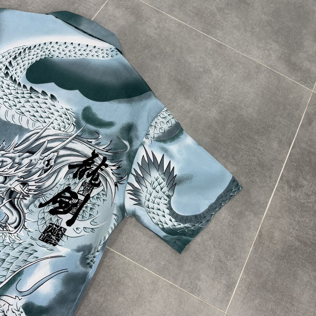 Japanese Brand × Vintage Dragon Japanese Style Aloha Hawaiian Button Shirt Size XL Size US XL / EU 56 / 4 - 14 Thumbnail
