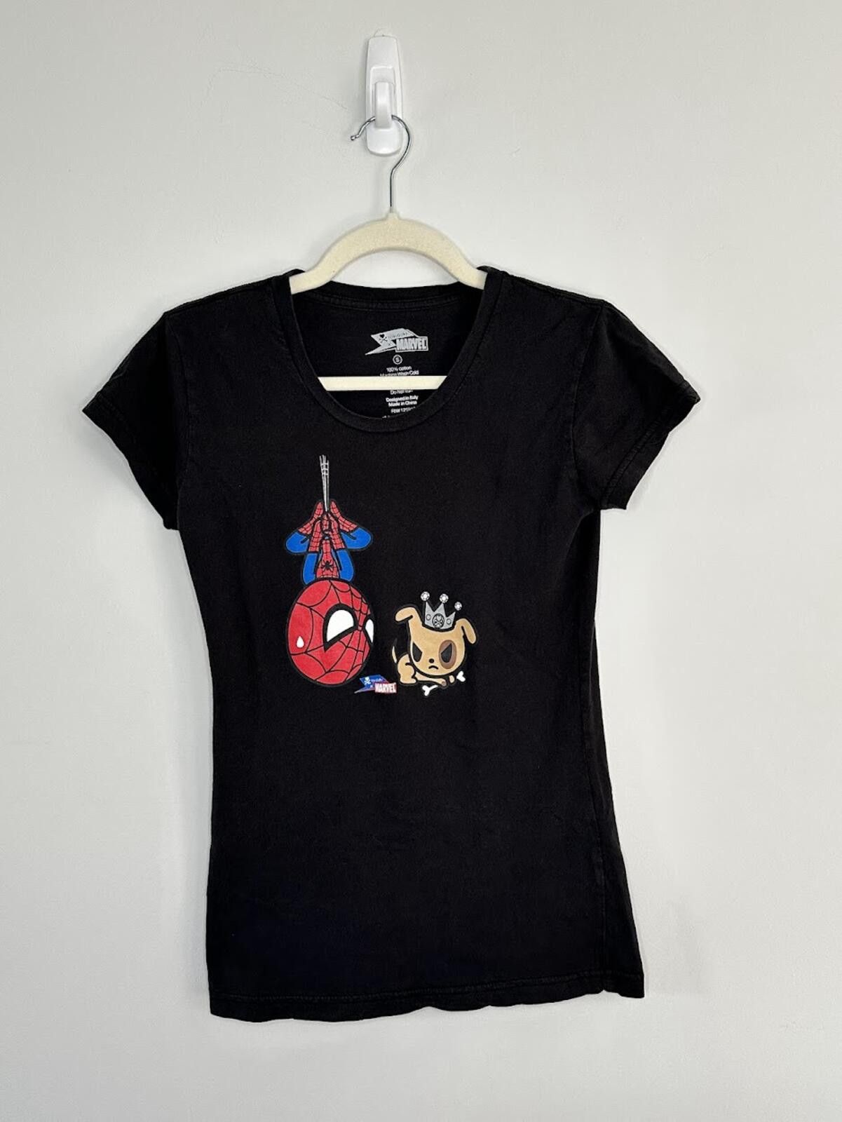 tokidoki Tokidoki x Marvel Spiderman Hanging Out - Juniors Sz. S Size S / US 4 / IT 40 - 5 Thumbnail
