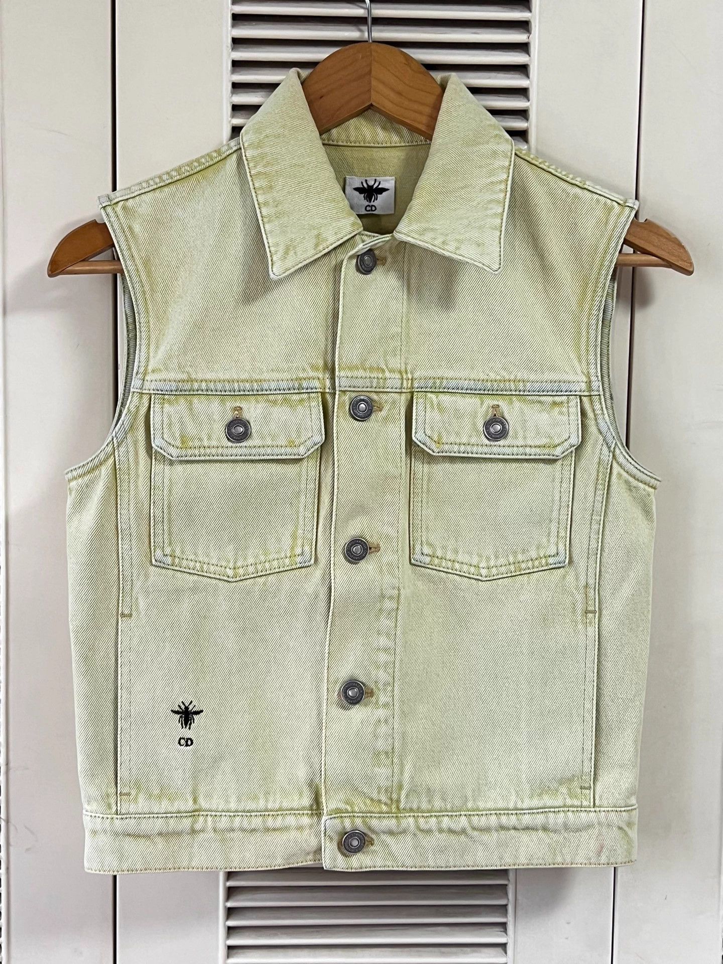 Dior Dior Denim Oversized Vest 38 Unworn Size S / US 4 / IT 40 - 1 Thumbnail