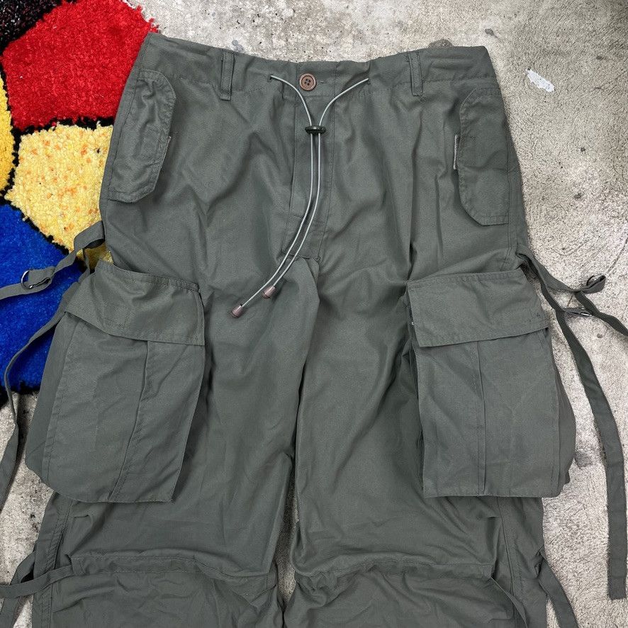 Japanese Brand BAGGY BONDAGE PARASHCHUTE VNTG MULTIPOCKET CARGO PANTS 1990s Size US 32 / EU 48 - 4 Thumbnail