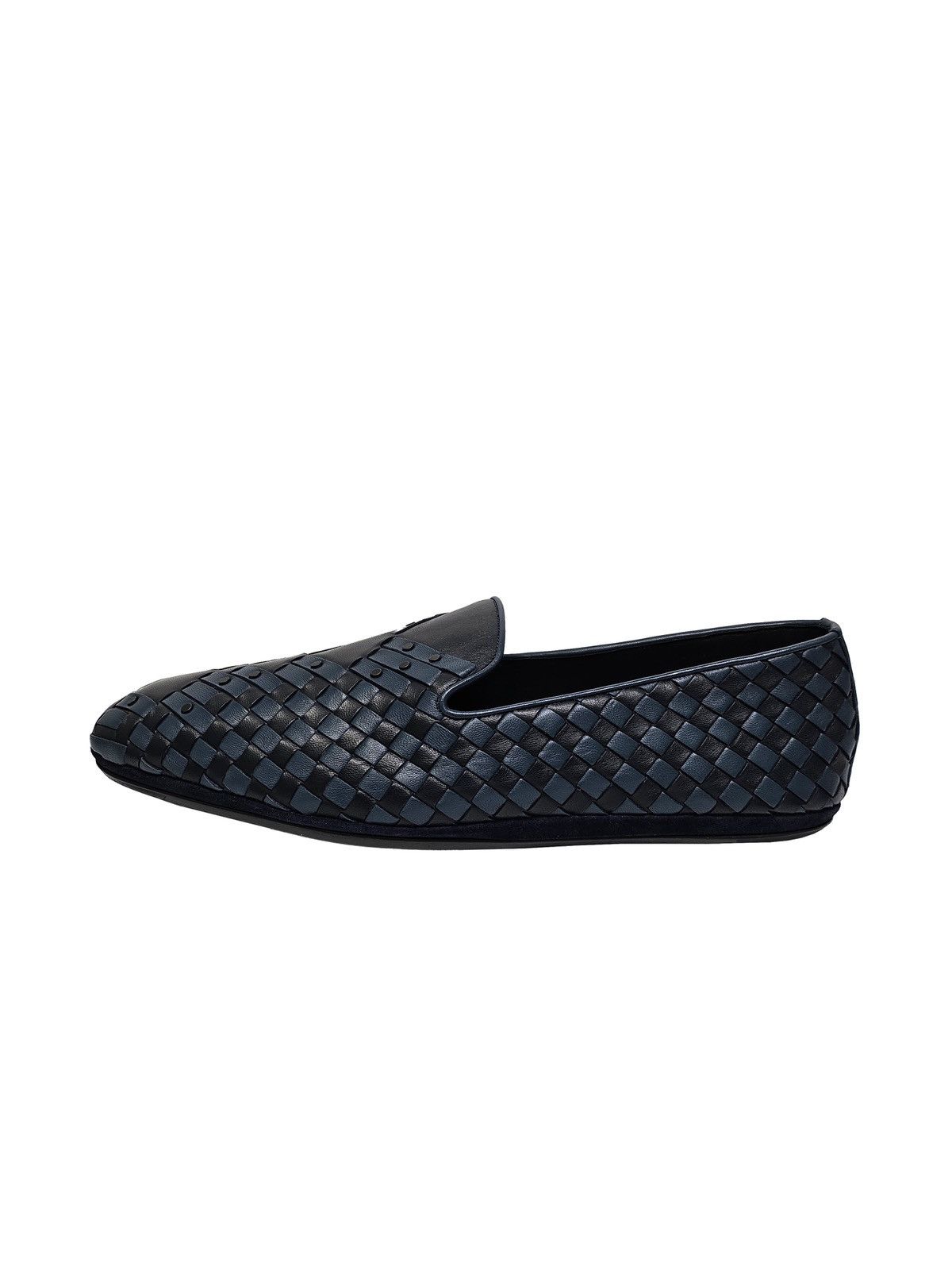Bottega Veneta Intrecciato Leather Loafer Shoes