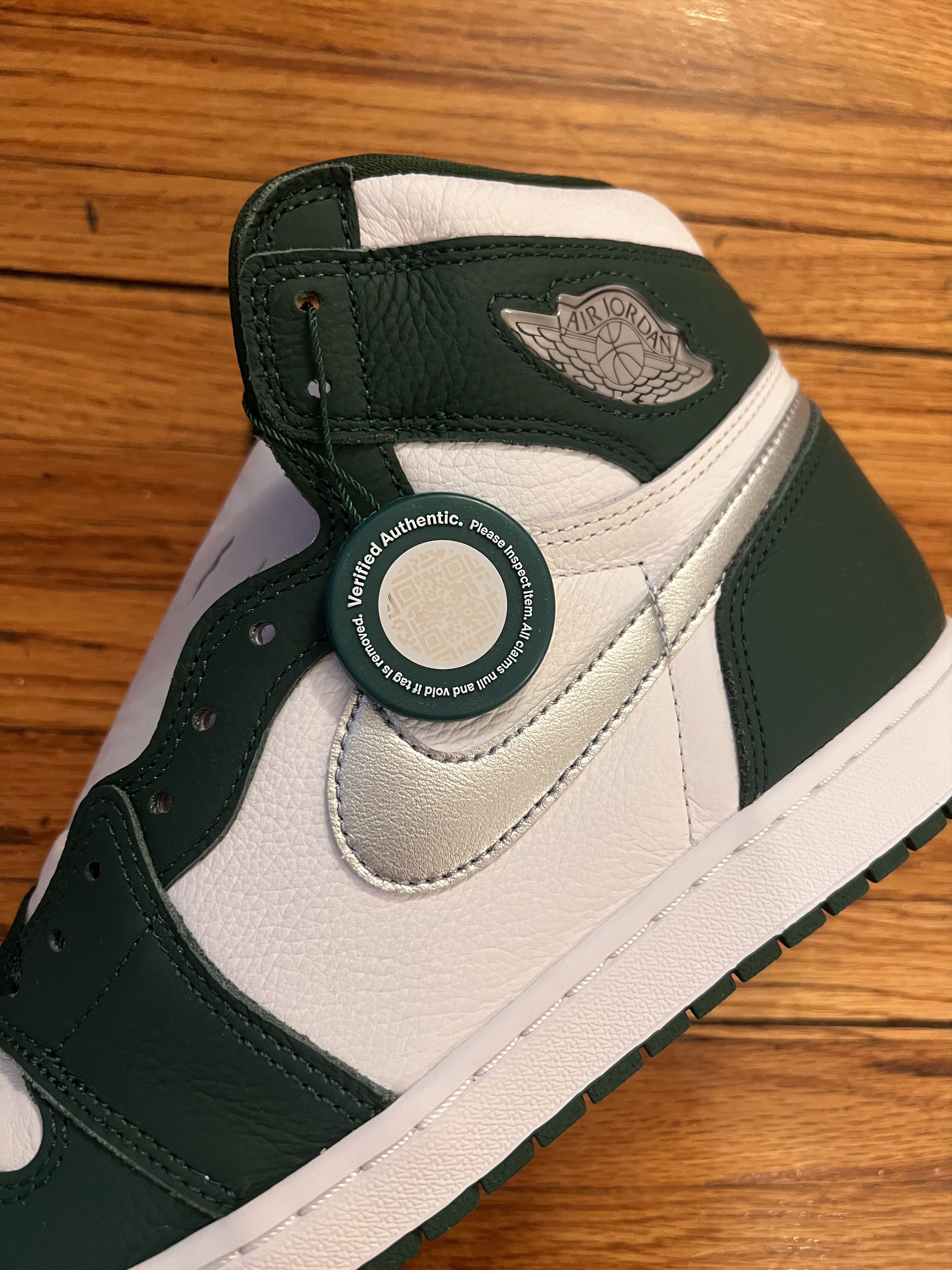 Jordan Brand Jordan 1 Retro High OG Gorge Green Size US 11.5 / EU 44-45 - 2 Thumbnail