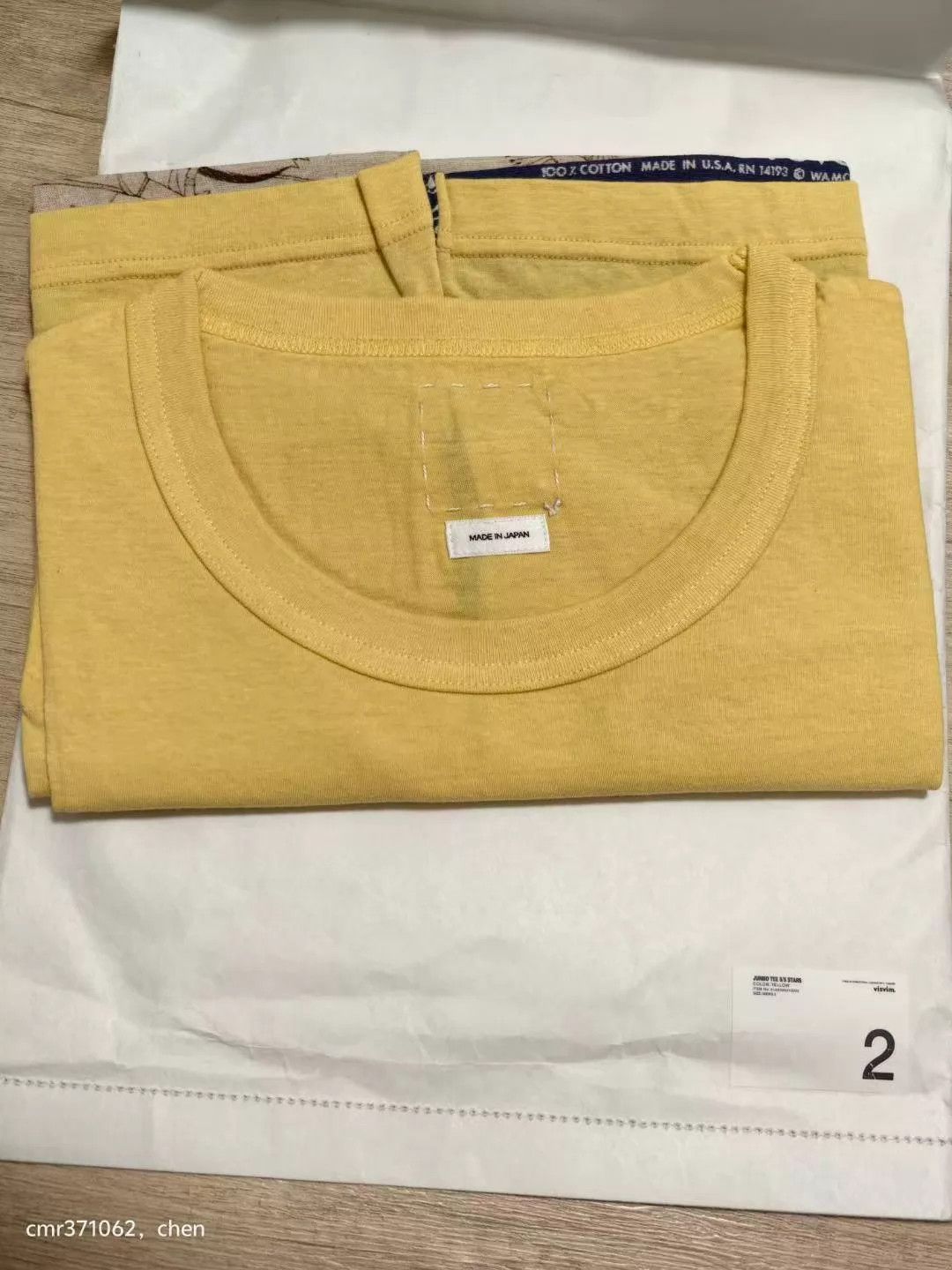 Visvim visvim 20ss spot jumbo tee s/s stars yellow2 bandana flag rare Size US M / EU 48-50 / 2 - 5 Thumbnail