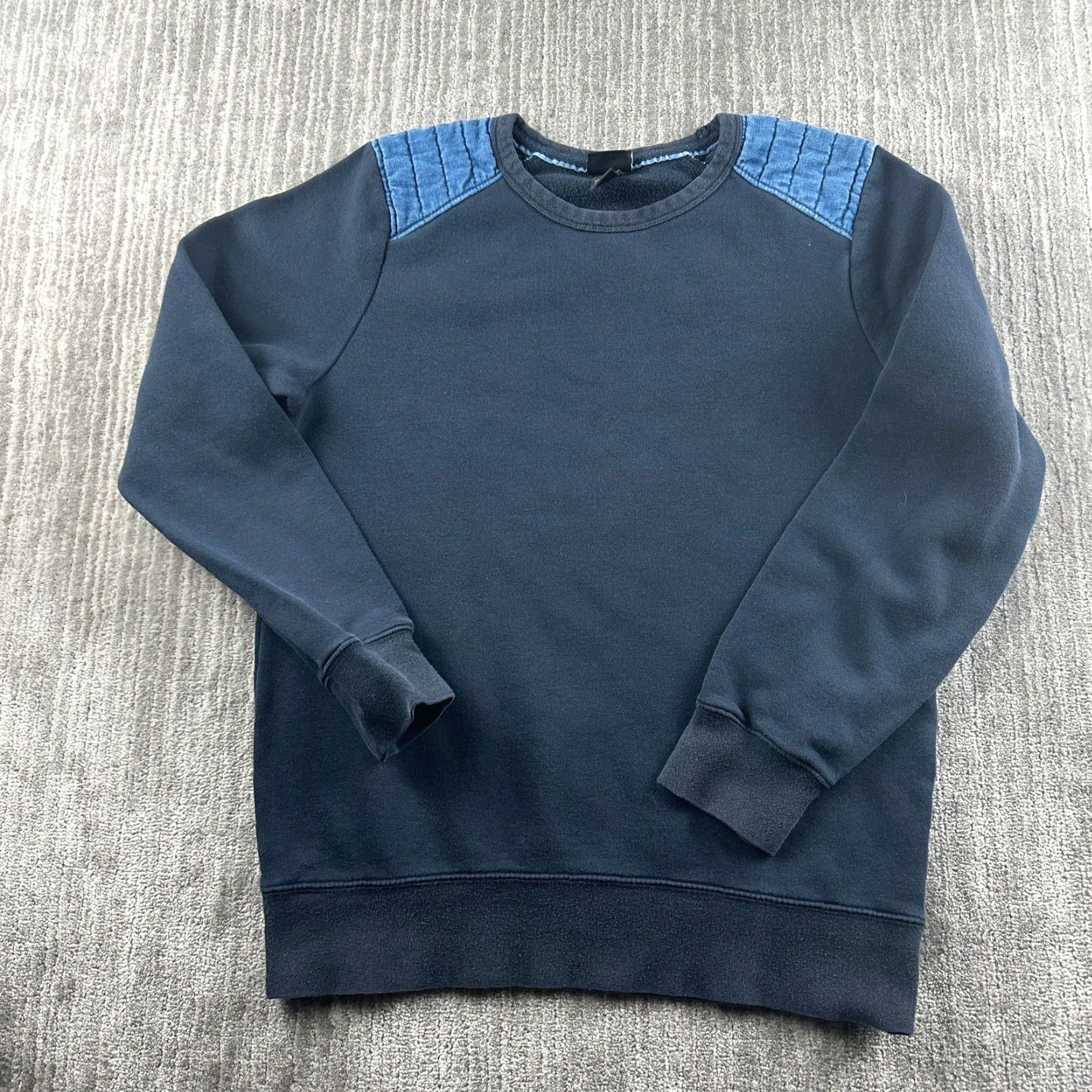 H&M H&M Sweater Adult Small Blue Fleece Pullover Crewneck Casual Mens Size US S / EU 44-46 / 1 - 2 Thumbnail