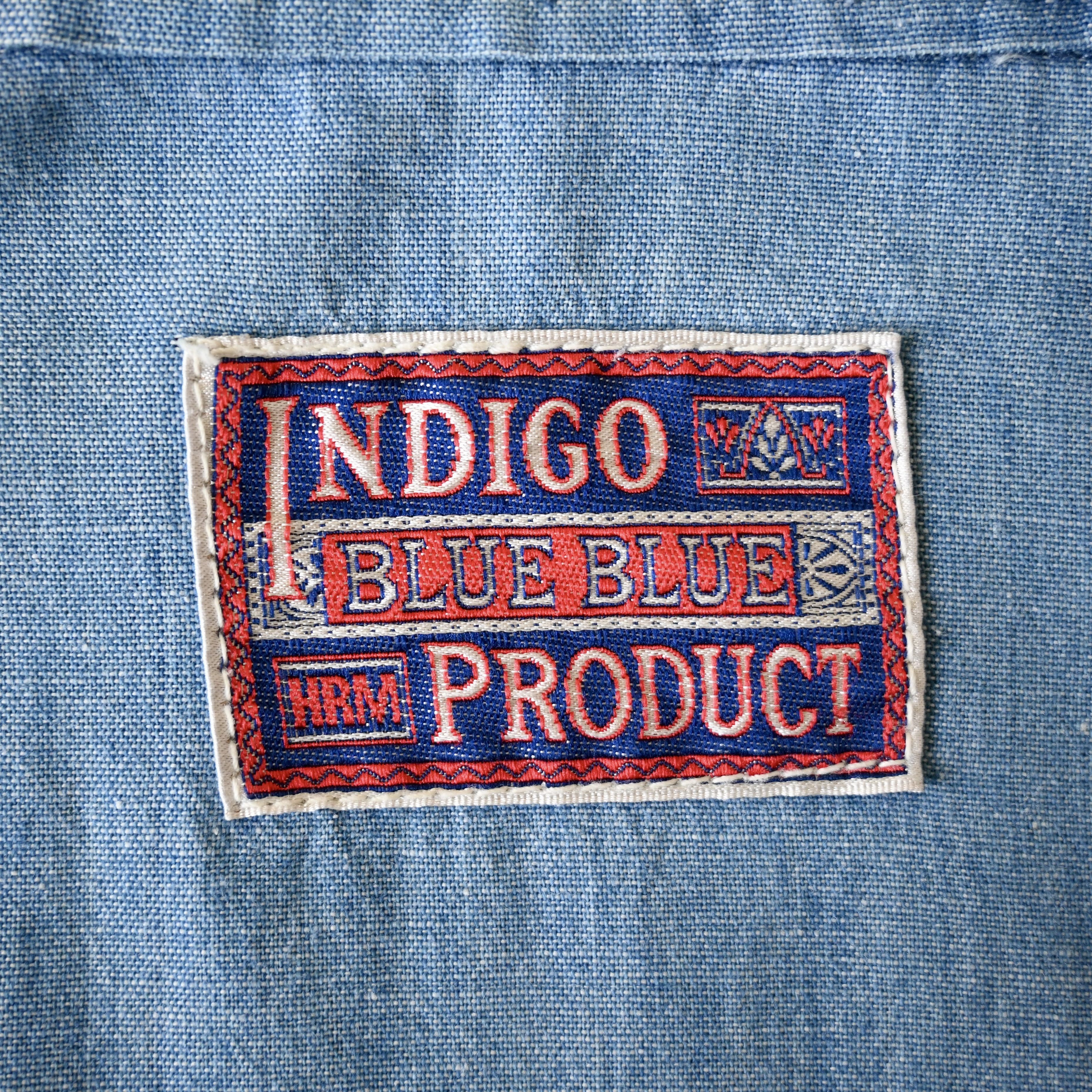 Blue Blue Japan RARE, Vintage 1980s BLUE BLUE indigo slub shell parka Size US L / EU 52-54 / 3 - 20 Thumbnail