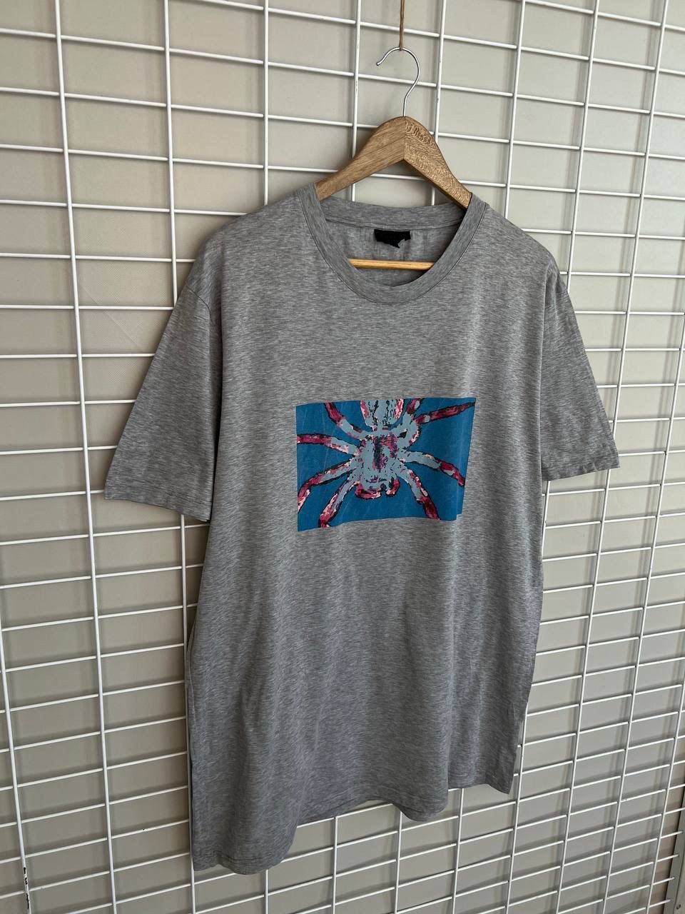 Lanvin Lanvin Spider Print T-Shirt Men Size XL Cotton Vintage Size US XL / EU 56 / 4 - 5 Thumbnail
