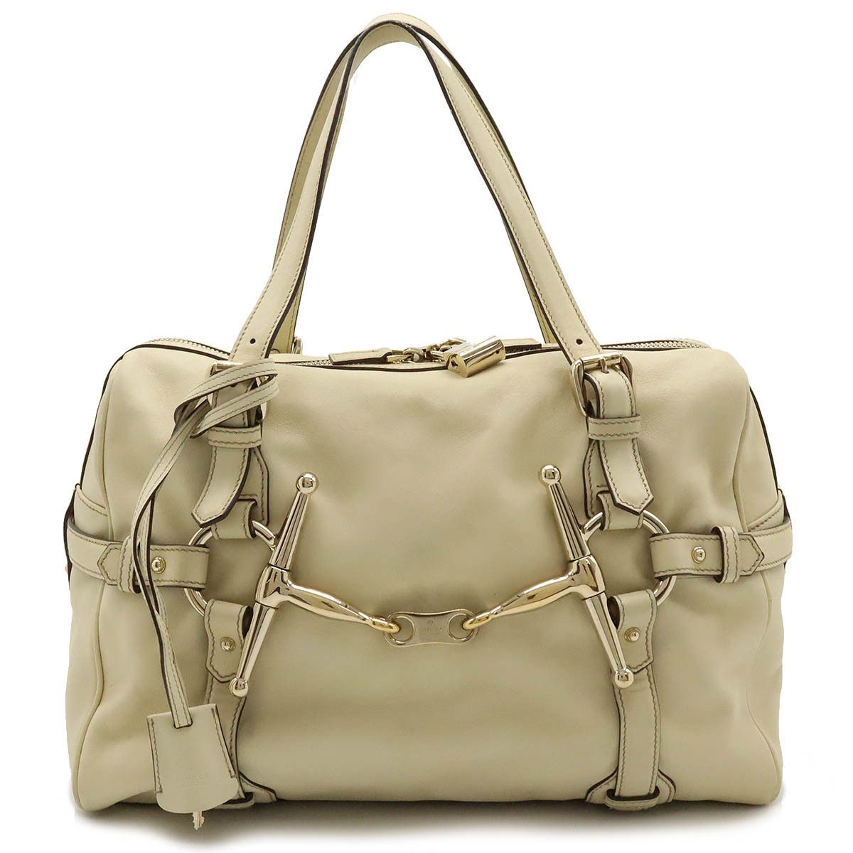 Gucci Gucci Gucci Leather Horsebit 85th Anniversary Handbag Mini Boston Bag Leather Handbag 163290 in Very Good Condition Size ONE SIZE - 1 Thumbnail