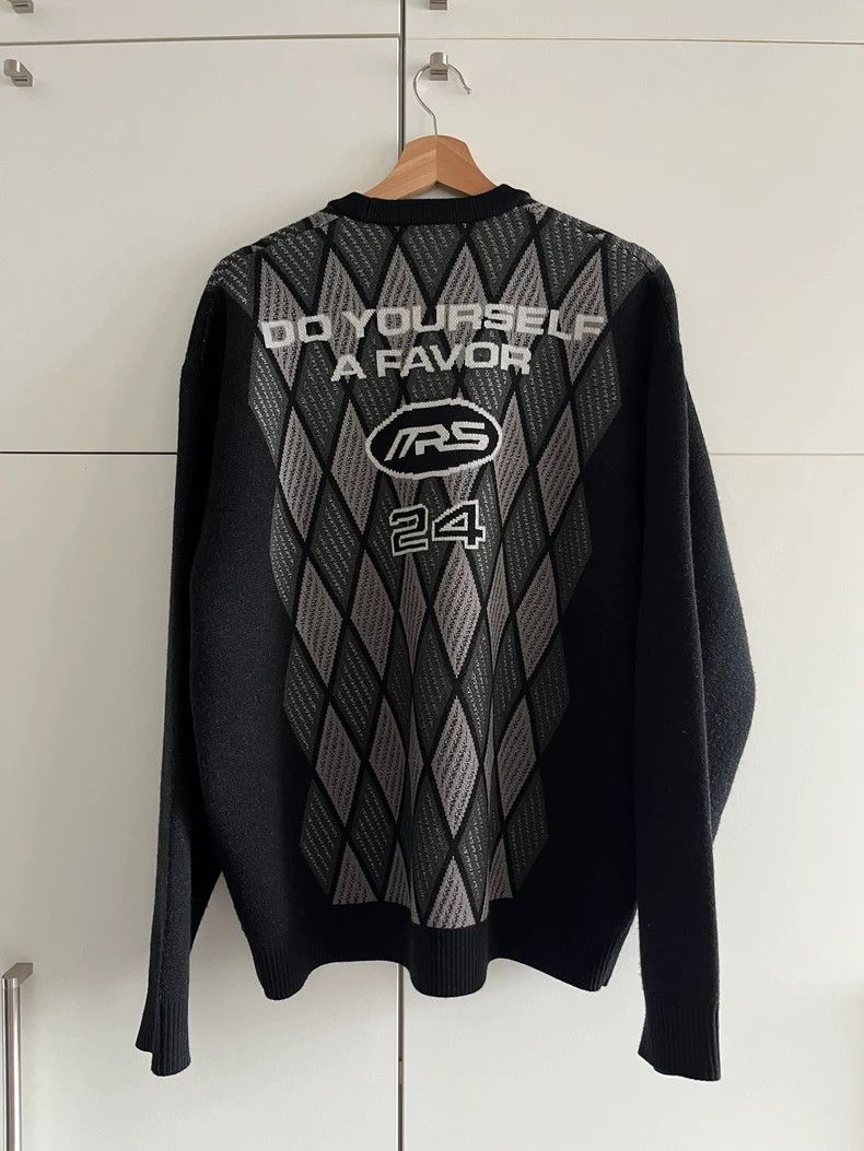 Martine Rose Martine rose Grid embroidered logo round neck long sleeve Size US L / EU 52-54 / 3 - 2 Thumbnail