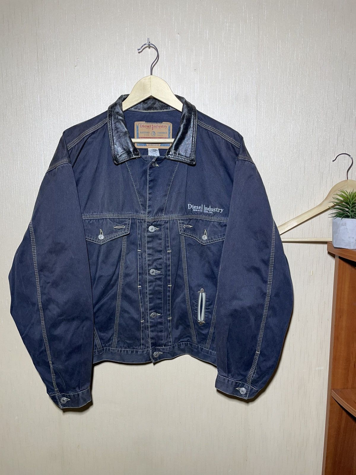 Diesel × Vintage Diesel vintage y2k jacket 00s Size US L / EU 52-54 / 3 - 1 Thumbnail