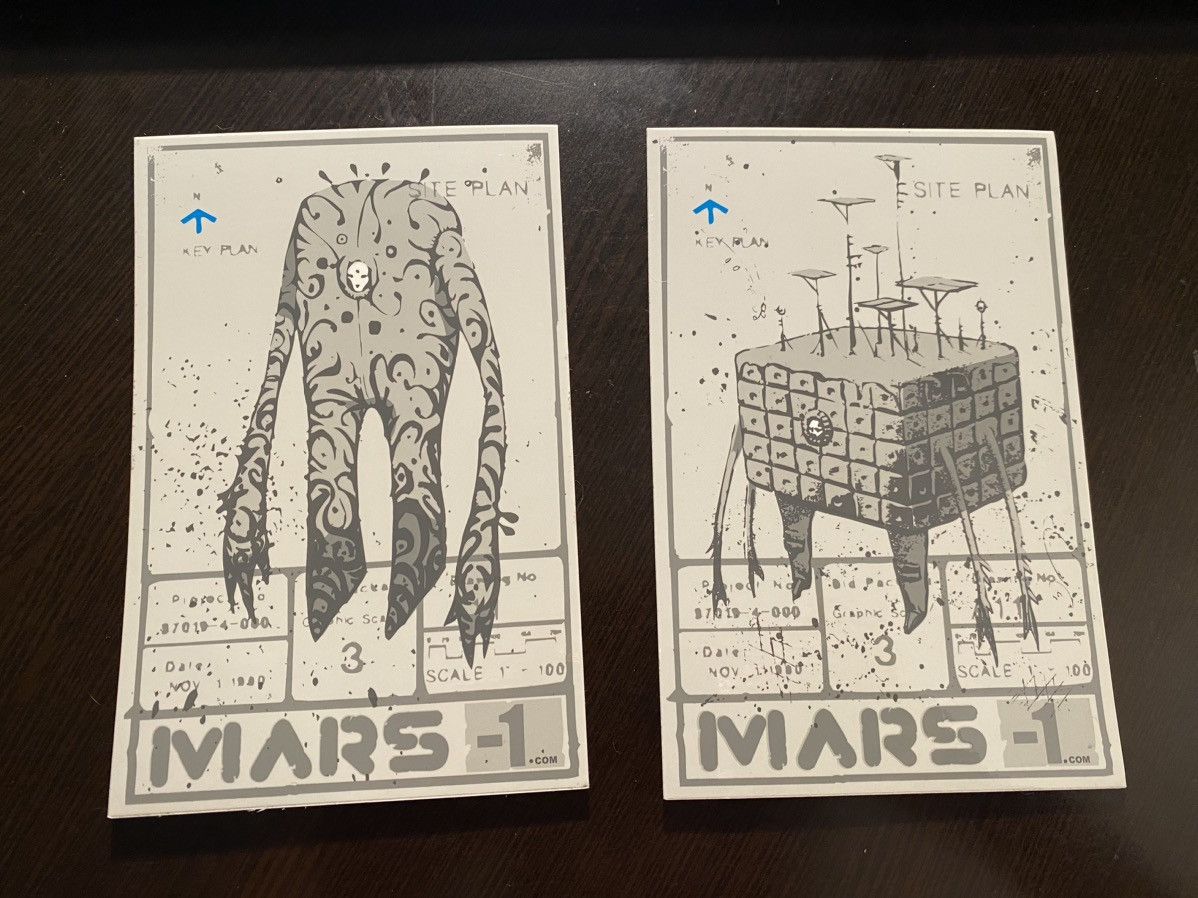 Upper Playground × Vintage Vintage Mars 1 sticker set doze green upper playground Size ONE SIZE - 1 Thumbnail