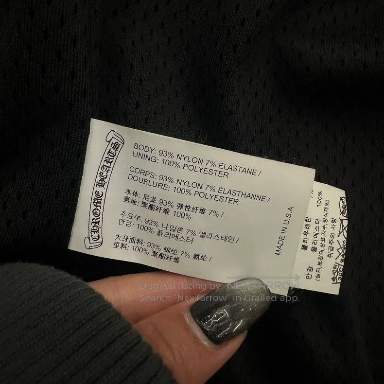Chrome Hearts CHROME HEARTS Size XXL Sanskrit dark coach jacket Size US XXL / EU 58 / 5 - 6 Thumbnail