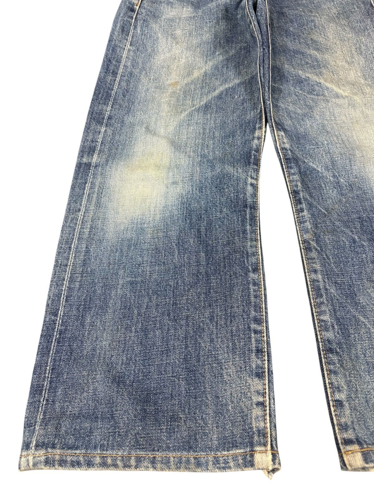 Levi's Vintage 80s Levi’s 502 Big E Selvedge Baggy Jeans Size US 28 / EU 44 - 7 Thumbnail