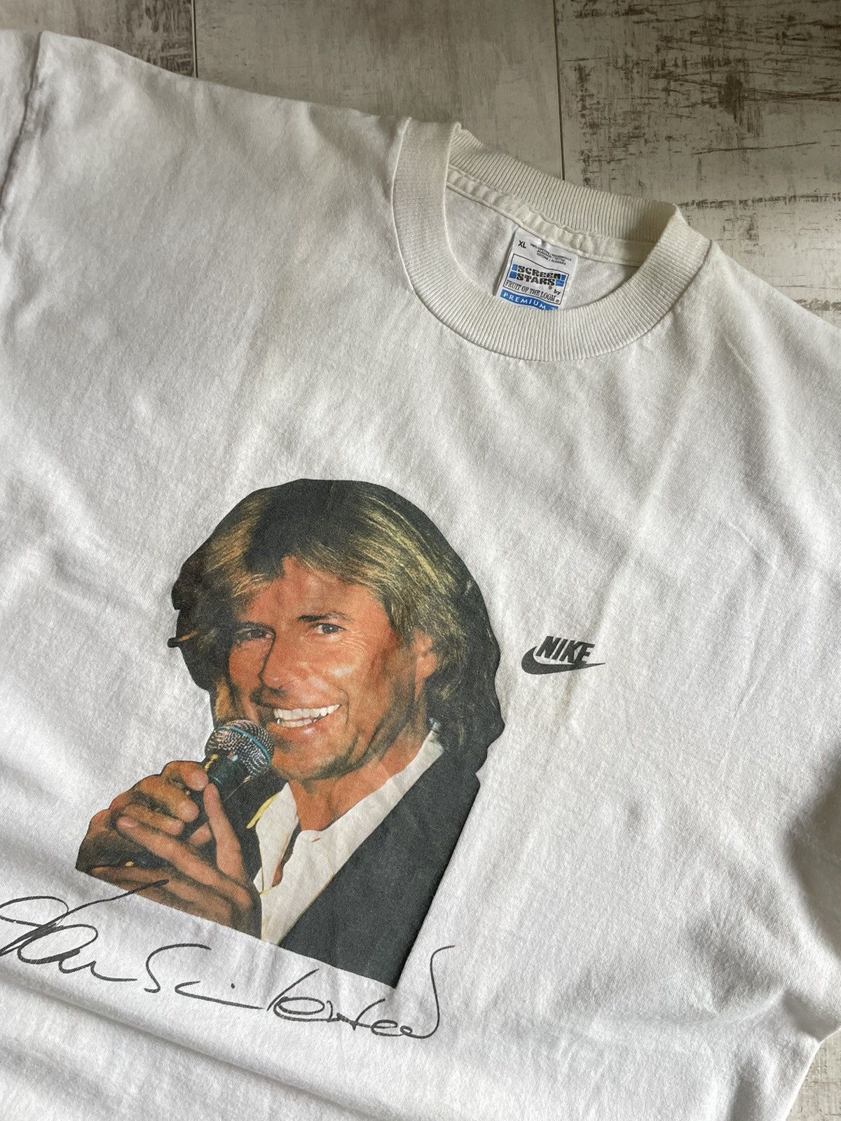 Nike Crazy 90’s Nike Screen Starts Y2K Modern Talking T-Shirt Size US XL / EU 56 / 4 - 3 Thumbnail