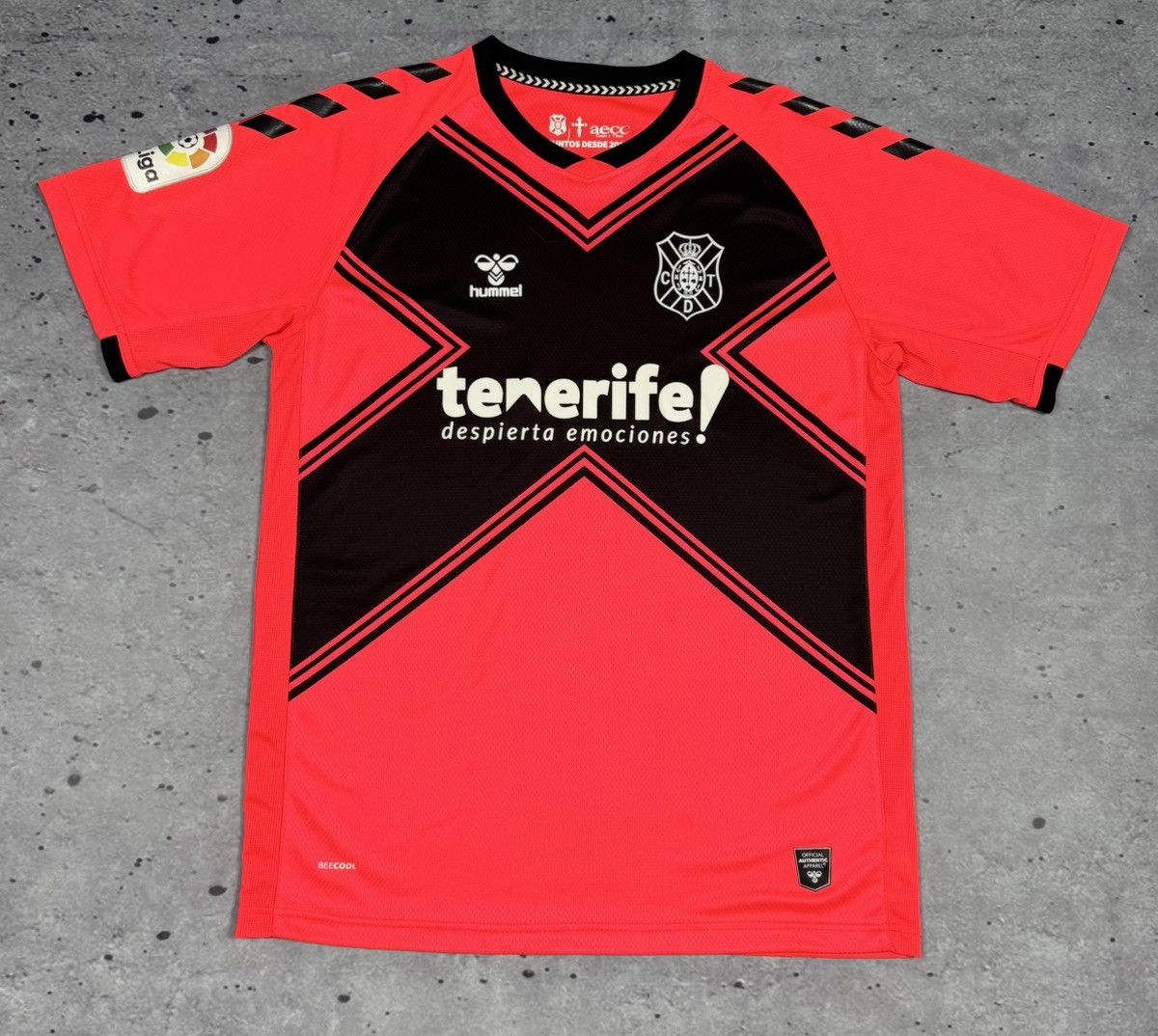 Hummel Tenerife Hummel 2021-2022 Third Football Jersey Size US L / EU 52-54 / 3 - 1 Thumbnail