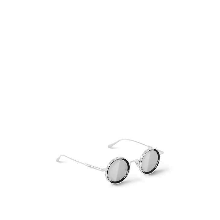 Louis Vuitton LV Super Vision Metal Round Sunglasses Size ONE SIZE - 3 Thumbnail