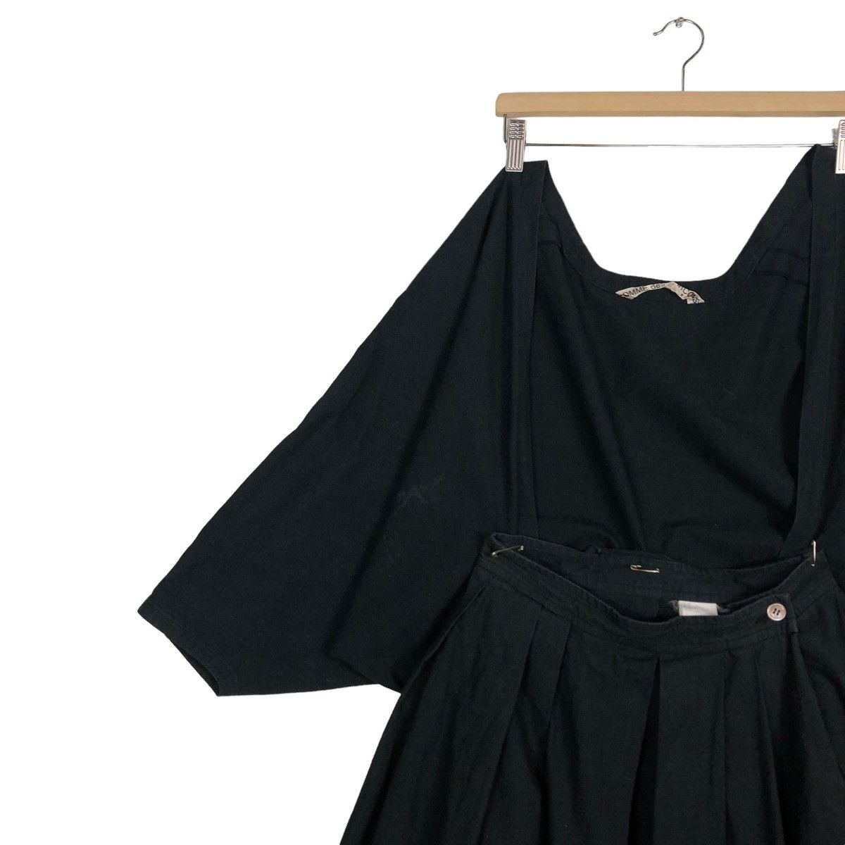 Comme des Garcons 🔥VINTAGE 1980’s COMME DES GARCONS RUNWAY MAXI DRESS SKIRT Size M / US 6-8 / IT 42-44 - 9 Thumbnail