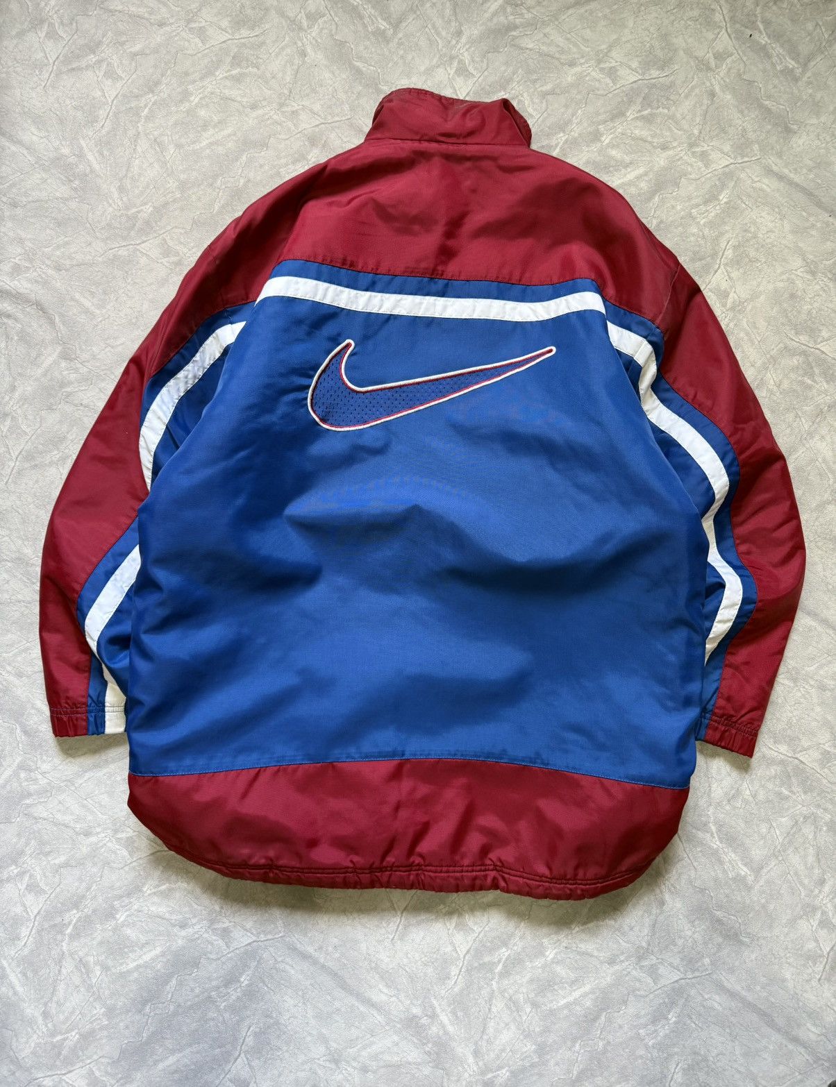 Nike Vintage Nike Big Logo Jacket Size US L / EU 52-54 / 3 - 1 Thumbnail