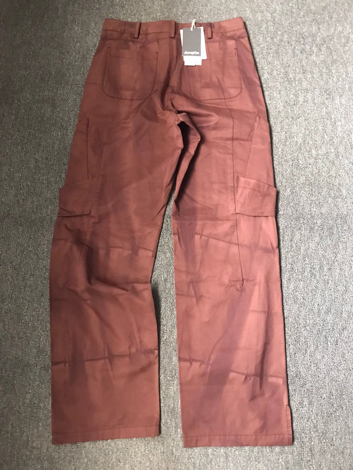 JiyongKim Jiyongkim Workwear Sun-Faded 2-Pocket Cuffed Ankle L Size US 34 / EU 50 - 2 Thumbnail