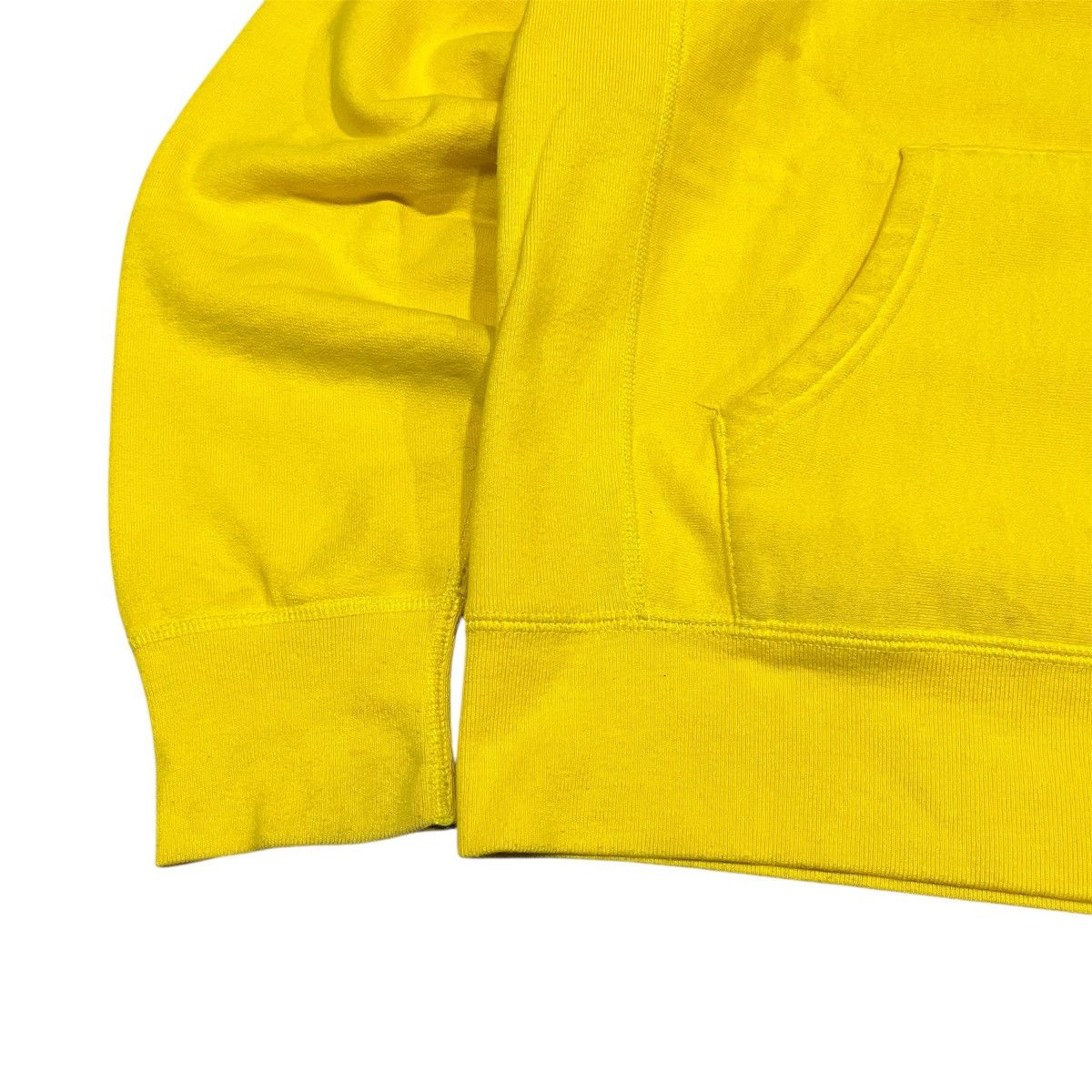 Supreme FW2017 Supreme Bursh Logo Pullover Hooded Yellow Size US M / EU 48-50 / 2 - 4 Thumbnail