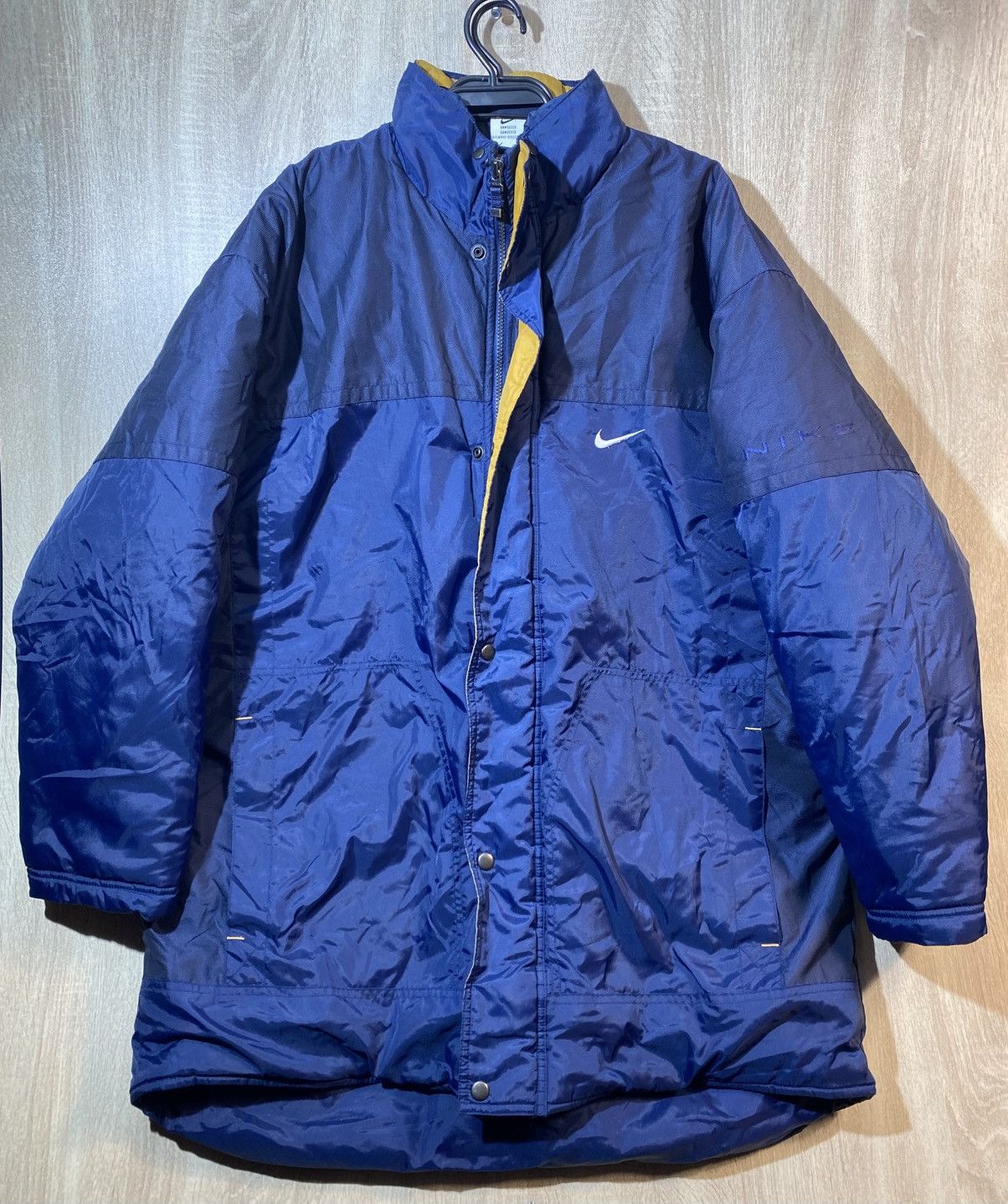 Nike × Vintage Vintage Nike Retro Winter jacket size L/XL Size US L / EU 52-54 / 3 - 1 Thumbnail