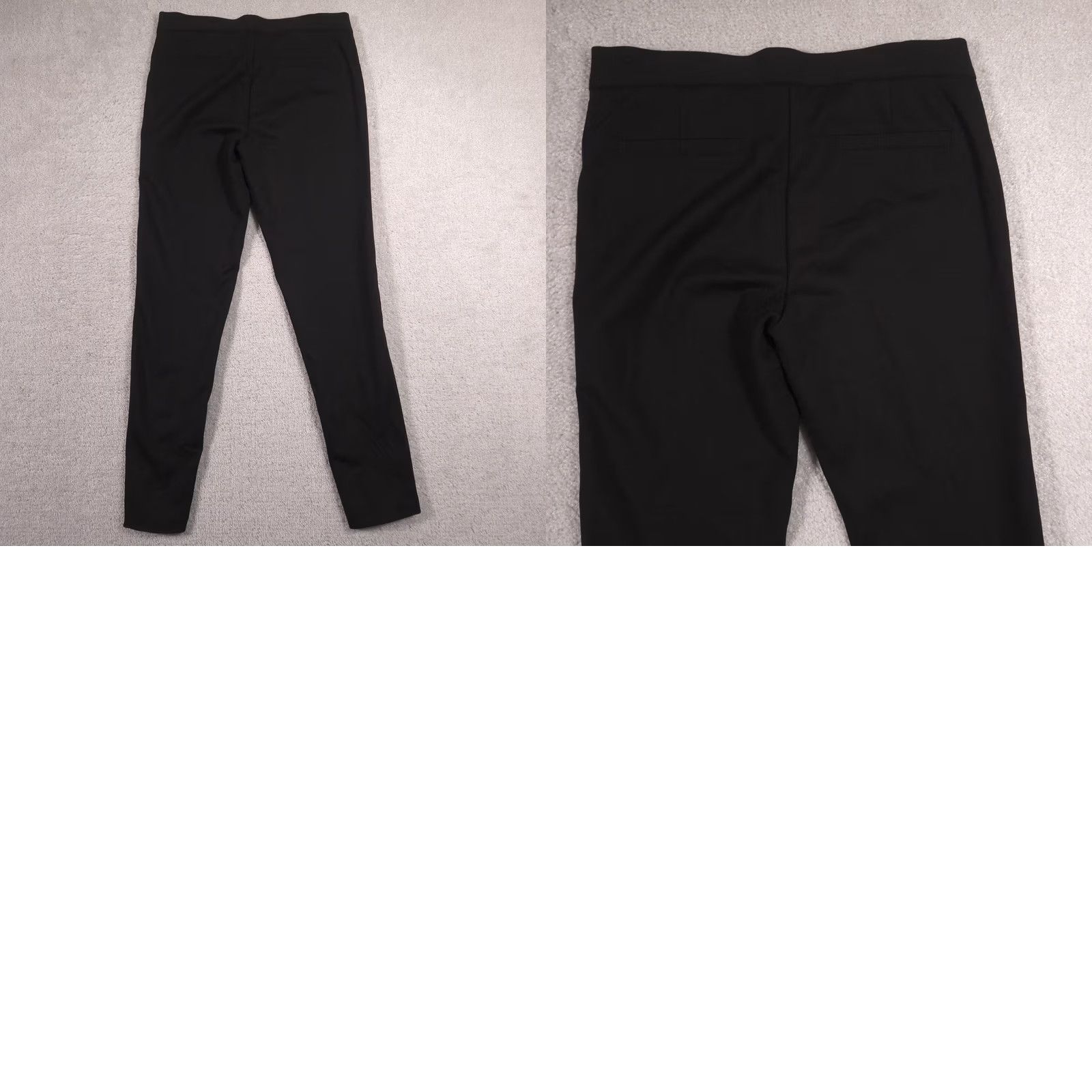 Ralph Lauren Lauren Ralph Lauren Dress Pants Womens XS Black Ponte Skinny Pull On Side Stripe Size 26" / US 2 / IT 38 - 9 Thumbnail