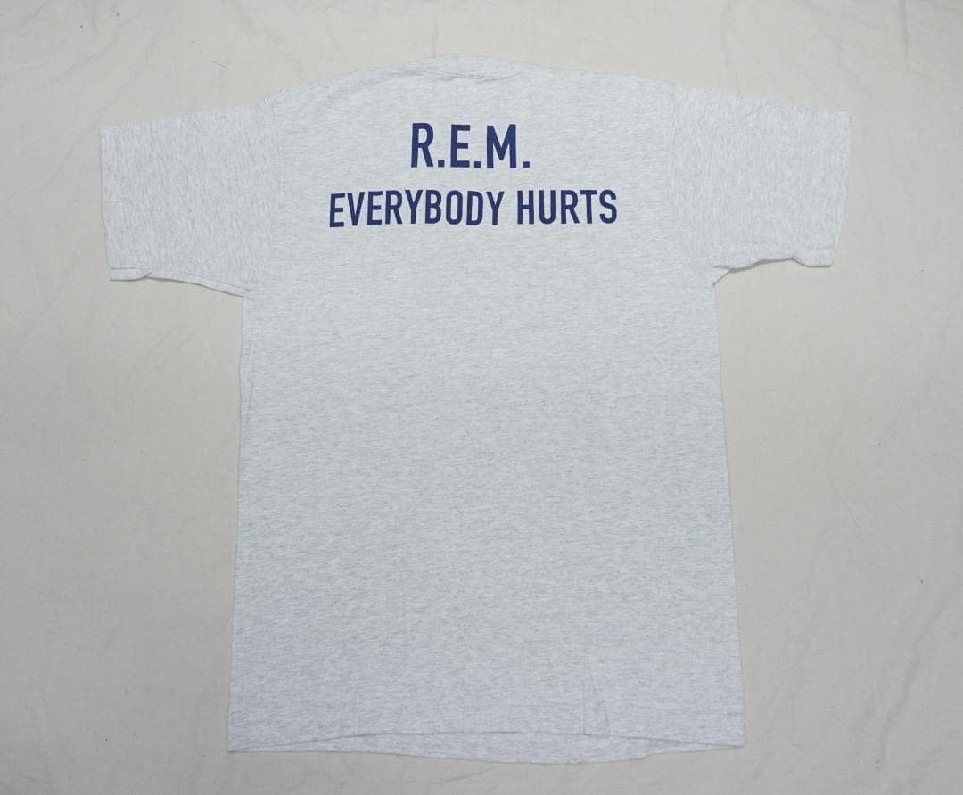 Vintage 90‘s R.EM. "Everybody Hurts" ビンテージ Tシャツ Size US M / EU 48-50 / 2 - 3 Thumbnail