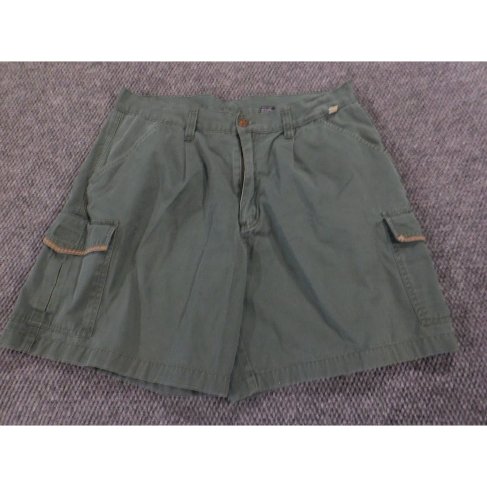 Jansport Jansport Mens Shorts 36 Green Cargo Outdoors Casual Size US 36 / EU 52 - 2 Thumbnail
