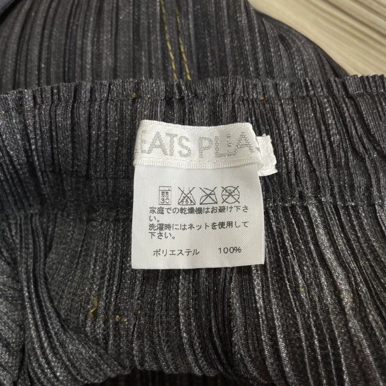 Issey Miyake issey miyake size:3 Black pleated pants Size US 27 - 6 Thumbnail